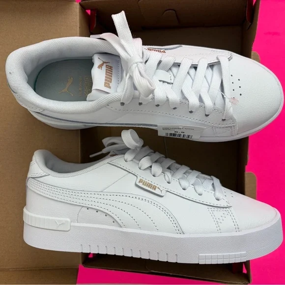 ❤️New PUMA Women's Court Sneaker, White, Size 6.5 - Picture 9 of 15